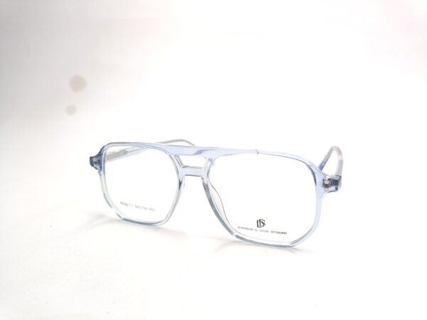 Blue Transferent Eyeglasses