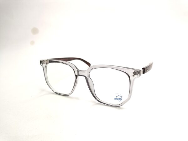 Gray Wooden Eyeglasses