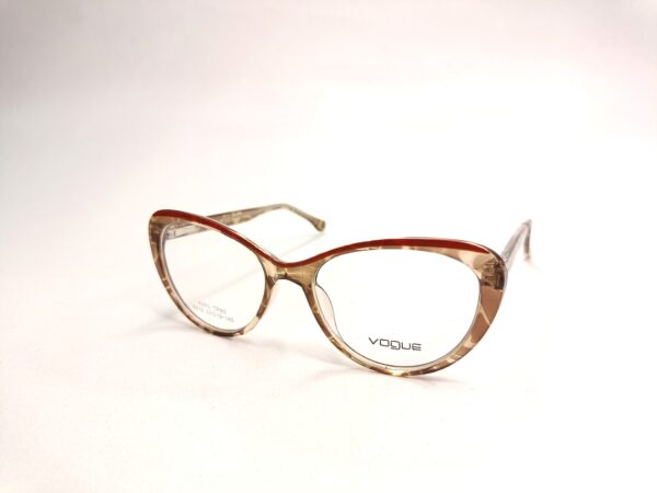 Cats Eye Brown Eyeglasses