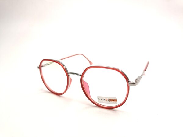 Red Round Shape Eyeglasses