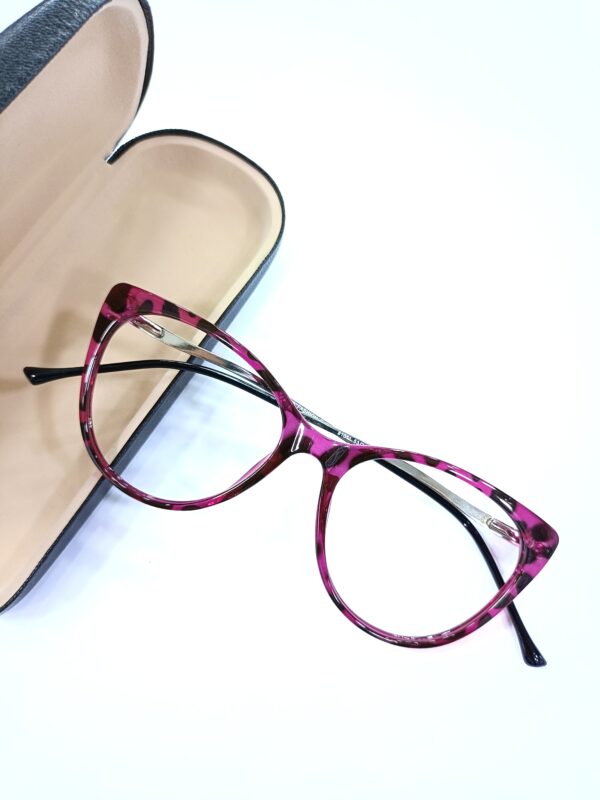 Cats Eye Purple Eyeglasses